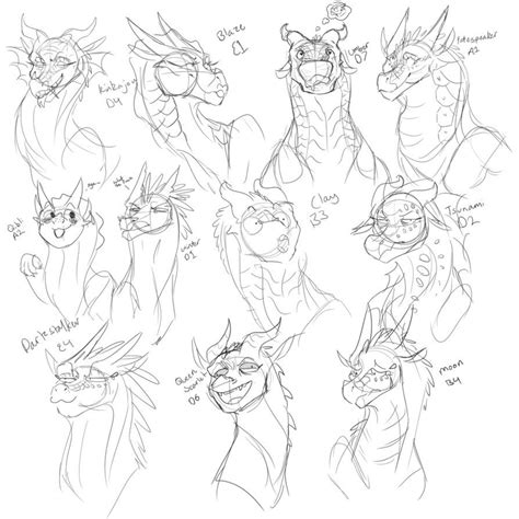 dragon drawing wof