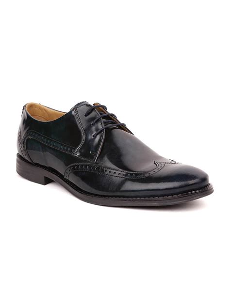 MASABIH Blue Casual Derby Shoes for Men – Masabih
