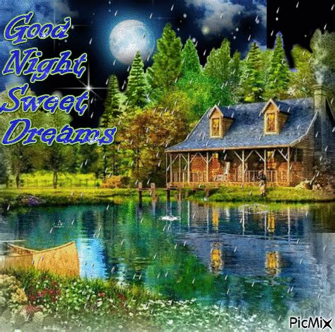 40+ Good Night Nature GIFs: Moonlit Rivers and Majestic Peaks for ...