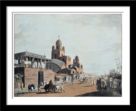 Tallenge - Views in Calcutta - Coloured Aquatin by Thomas Daniell ...