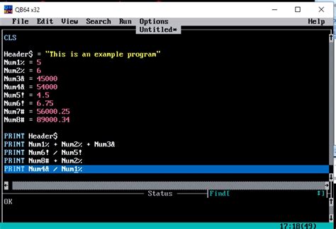 QBasic Tutorial 28 的图像结果