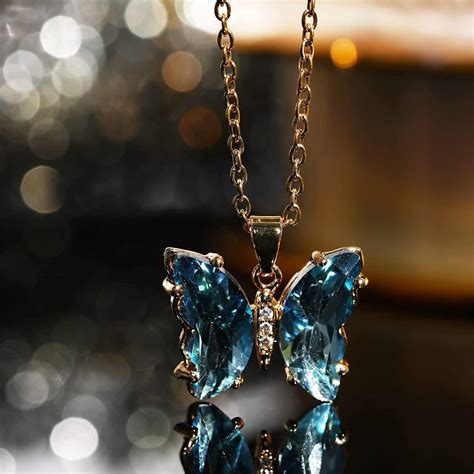 Swarovski Butterfly Necklace