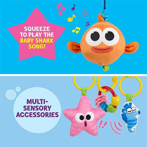 Buy WowWee Baby Shark Deluxe Undersea Baby Activity Mat – Infant Play ...