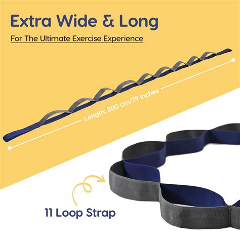 Loop Yoga Stretch Belt – wiselife.in