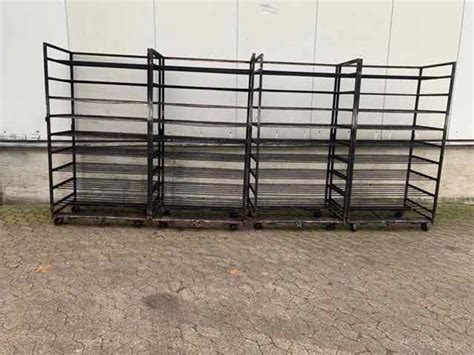 Rack trolley for Daub Heuft Thermo Roll trolley ovens