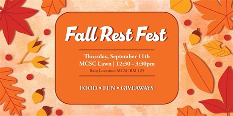 Fall Rest Fest, 128 Eakin Student Recreation Center, Greenville, NC ...