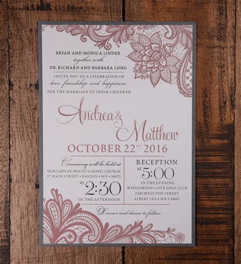 Spanish Wedding Invitation Templates