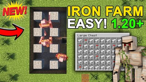 Image result for Simple Minecraft Iron Farm Java 1.17