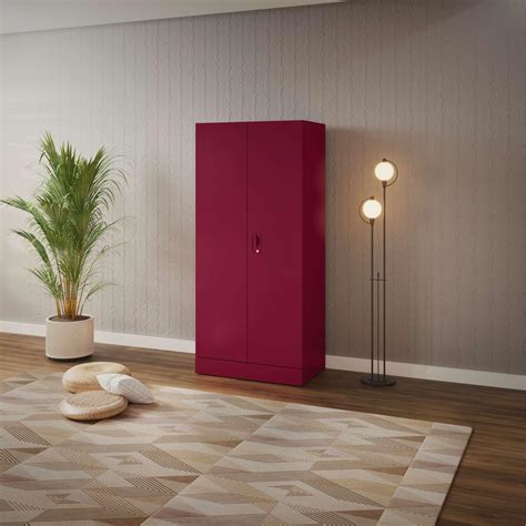 GODREJ INTERIO Aceline 2 Door Steel Almirah with Full Locker (Finish ...