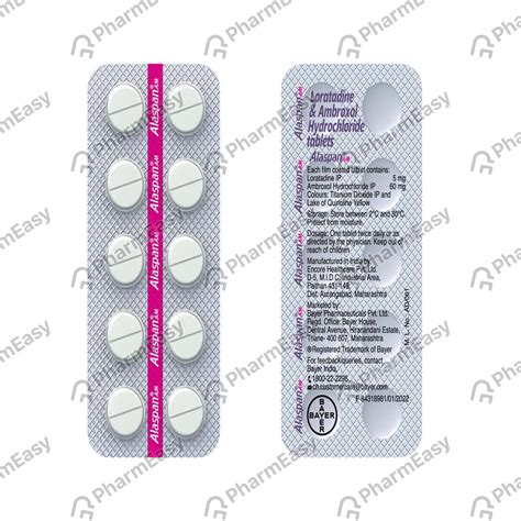 Alaspan Am Strip Of 10 Tablets: Uses, Side Effects, Price & Dosage ...