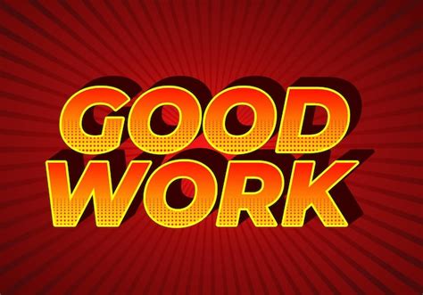 Good Work Text 的图像结果