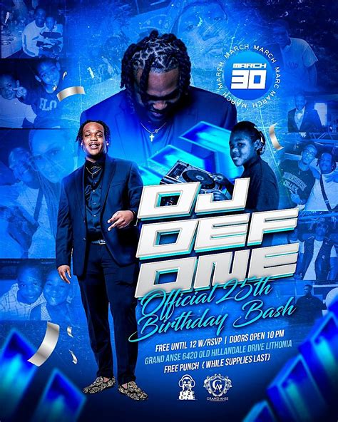 Dj Def One 25th Birthday Bash, 6420 Old Hillandale Dr, Lithonia, 30 ...