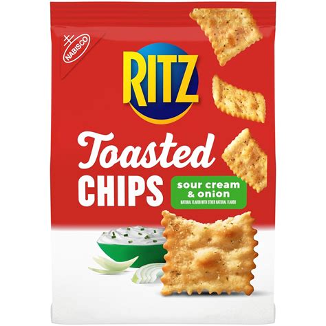 Mondelez Global Sour Cream and Onion Ritz Toasted Chips (229 g ...