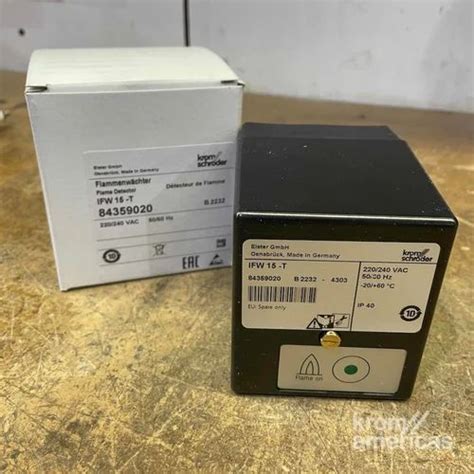 Kromschroder Pressure Switch - Kromschroder Flame Detector Exporter ...