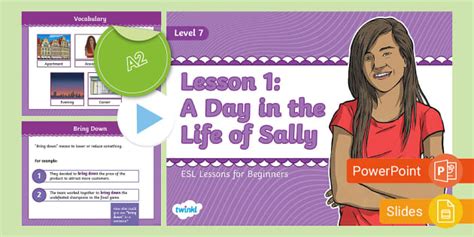 ESL Curriculum Level 7, Lesson 1 (teacher made) - Twinkl