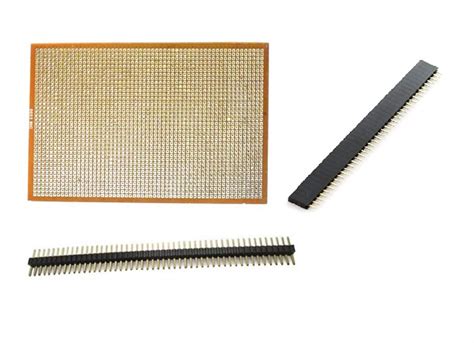 INVENTO 1Pcs General Purpose Printed Circuit Board 6x4" PCB + Female ...