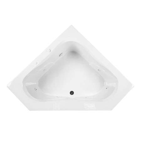 MTI Baths MBWOC6060-WH Drop In Acrylic Whirlpool Tub with Drain ...