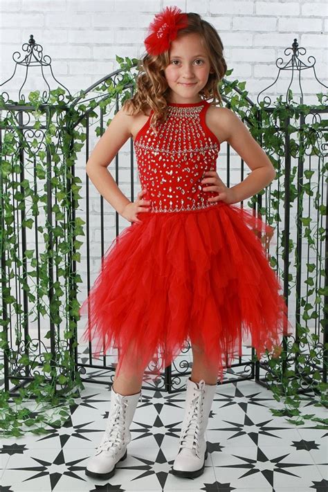 Red Dress For Little Girls