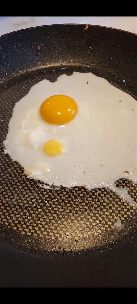 An egg inside an egg! : r/WeirdEggs