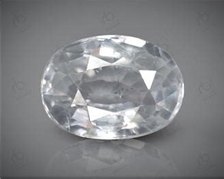 White Zircon stone price, buy gemstone online certified natural at ...