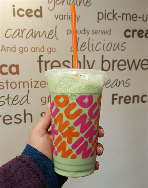 Iced Matcha Green Tea Latte Dunkin Donuts Recipe at Lucy Haire blog