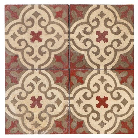 Antique Reclaimed French Terracotta floors Tiles age 1895 For Sale at ...
