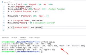 Image result for Dictionary Assignment Python