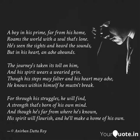 A boy in his prime, far f... | Quotes & Writings by Anirban Datta Roy ...