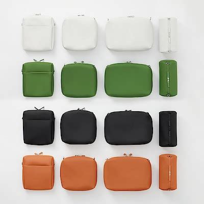 COMBINATIONS CASE SQUARE TYPE grey 17X15.5X3.9cm | MUJI