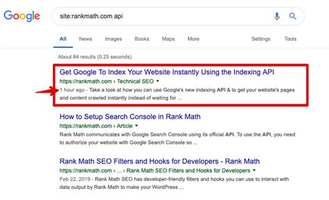 Image result for Instant Indexing Rank Math