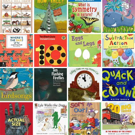 30+ Math Picture Books to Enjoy with your Kindergartner - Kate Snow ...