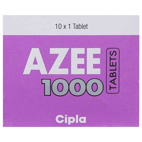 Azee 1000 mg Tablet | Uses, Side Effects, Price | Apollo Pharmacy