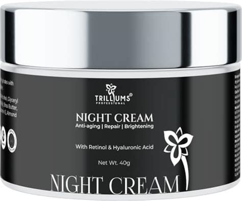 Trilliums Night Cream 40g With Retinol | Max Repair,Max Hydration ...