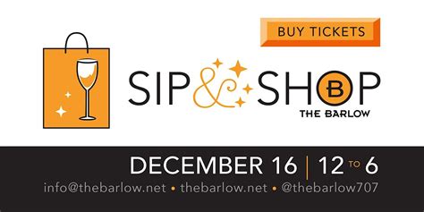 The Barlows 2nd Annual Holiday Sip & Shop!, The Barlow, Sebastopol, 16 ...