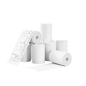 79MM x 30 mtr (3Inch) (70 GSM) Thermal Paper Roll for Billing/POS ...