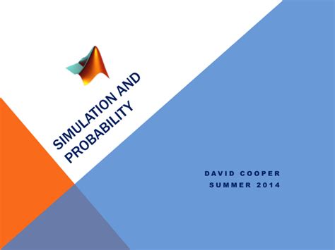 Probability Simulation 的图像结果