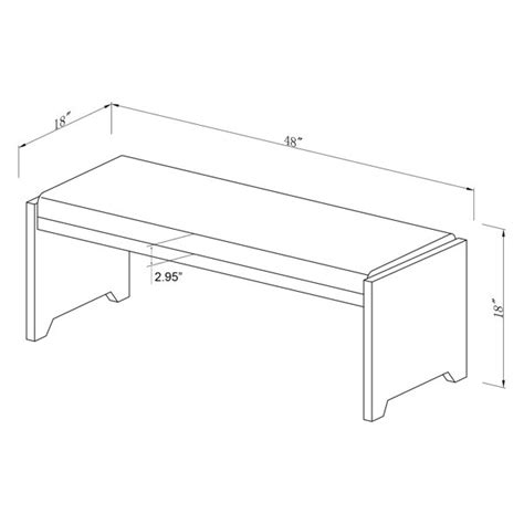 Yunusiya Upholstered Bench Solid Wood Frame | Wooden Bazar