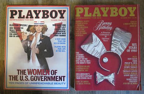 Playboy Magazine Complete Set 1980 centerfolds Bo Derek Jeana Keough ...