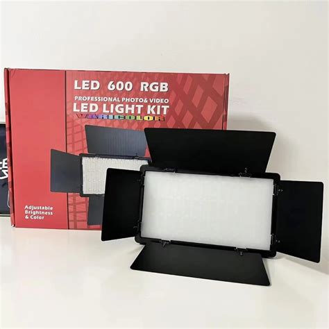 GIFTMAX Pro 600 RGB 40W LED Panel Light with Stand