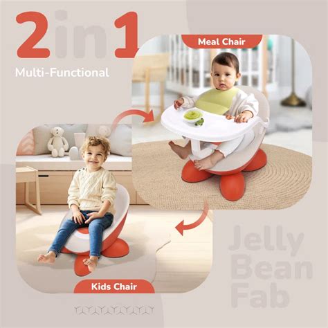Jelly Bean Fab - 2-in-1 multipurpose kids chair and meal chair