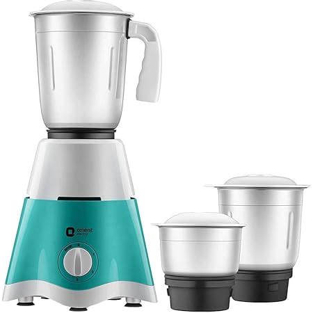 Buy Orient Electric Kitchen Kraft MGKK50B3 Mixer Grinder, 500W, 3 Jars ...