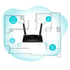 TP-Link N300 300 Mbps 2.4GHz 4G LTE Telephony Wireless WiFi Wi-Fi ...