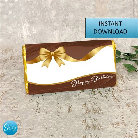 Buy Personalized Chocolate Wrappers Online In India - Etsy India