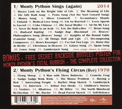 Image result for Monty Python Monty Python Sings