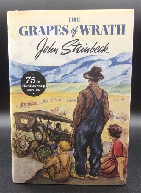 THE GRAPES OF WRATH: 75TH Anniversary Edition: First Printing by ...