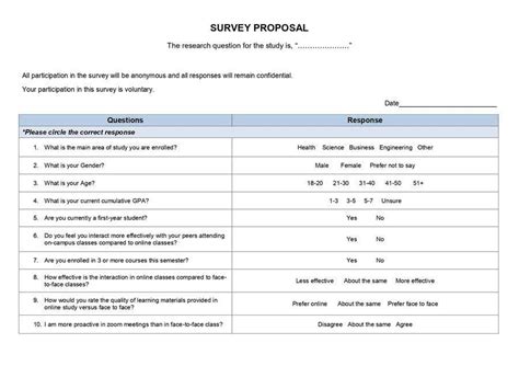 Entry #20 by shafardha for Research Survey Design in Word (2 different ...