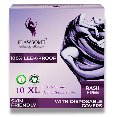 Chemical-Free Safe Sanitary Pads (L, Pack of 10/20/30) – Rash-Free ...