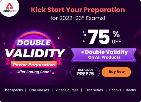 Kick Start Your Preparation with Double Validity, Power Preparation