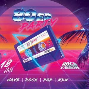 80er PARTY +2nd Area - Rock Floor: Munich City Nights Special ...