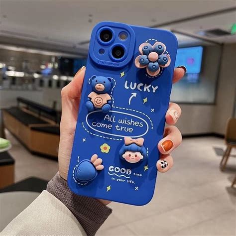 CASEBREED Fashion Women | Girls Simple and Cute 3D Cartoon Soft Rubber ...